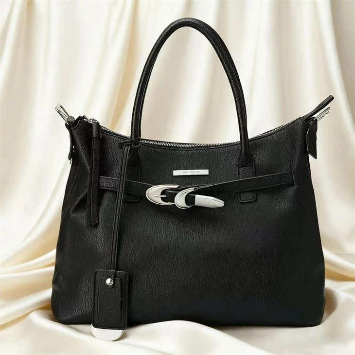 Large Capacity PU Leather Shoulder Bag factory