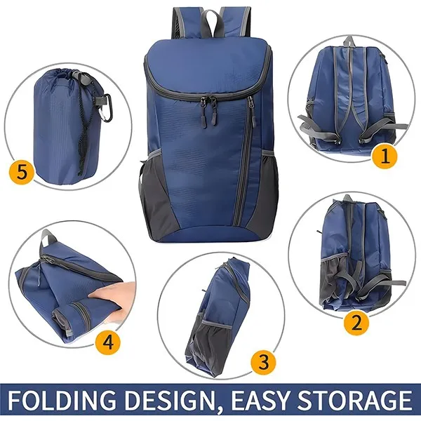 Portable Foldable Backpack detail