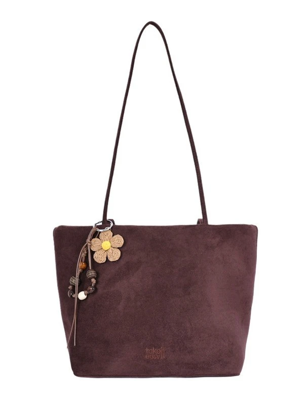 Suede Tote Shoulder Bag For Women suppliers